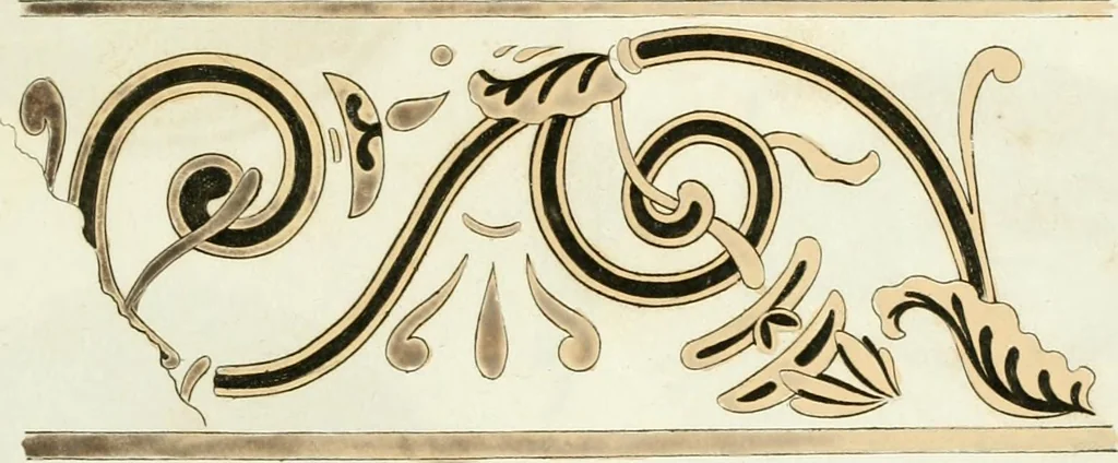 An illustration from Monumenti etruschi o di etrusco nome, 1821, leaf 536