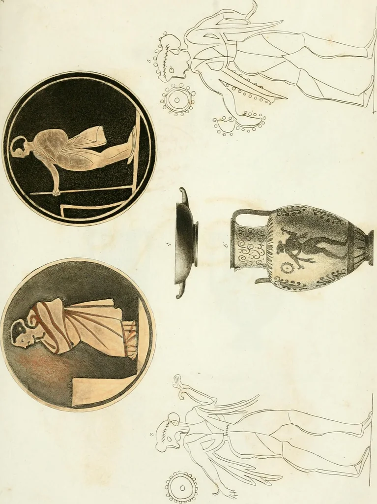 An illustration from Monumenti etruschi o di etrusco nome, 1821, leaf 538