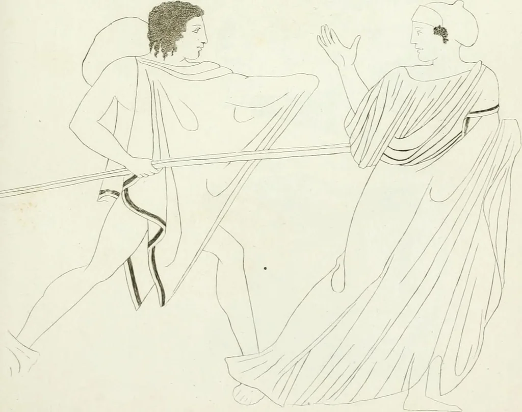 An illustration from Monumenti etruschi o di etrusco nome, 1821, leaf 548