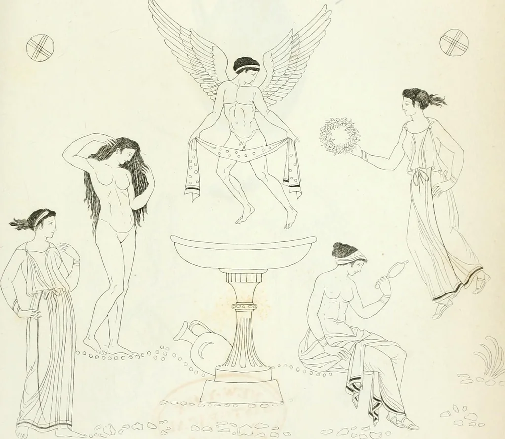 An illustration from Monumenti etruschi o di etrusco nome, 1821, leaf 568