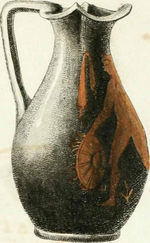 An illustration from Monumenti etruschi o di etrusco nome, 1821, leaf 570