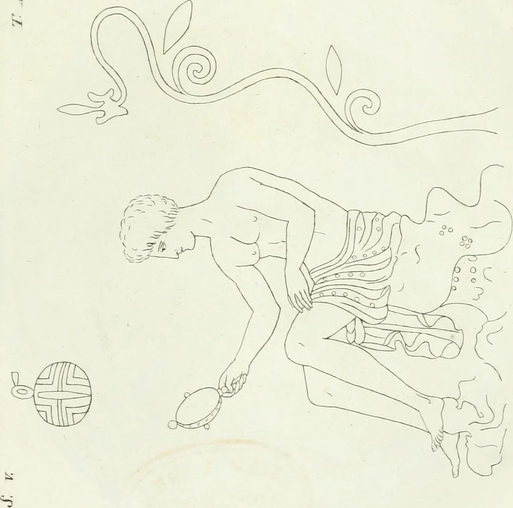 An illustration from Monumenti etruschi o di etrusco nome, 1821, leaf 572
