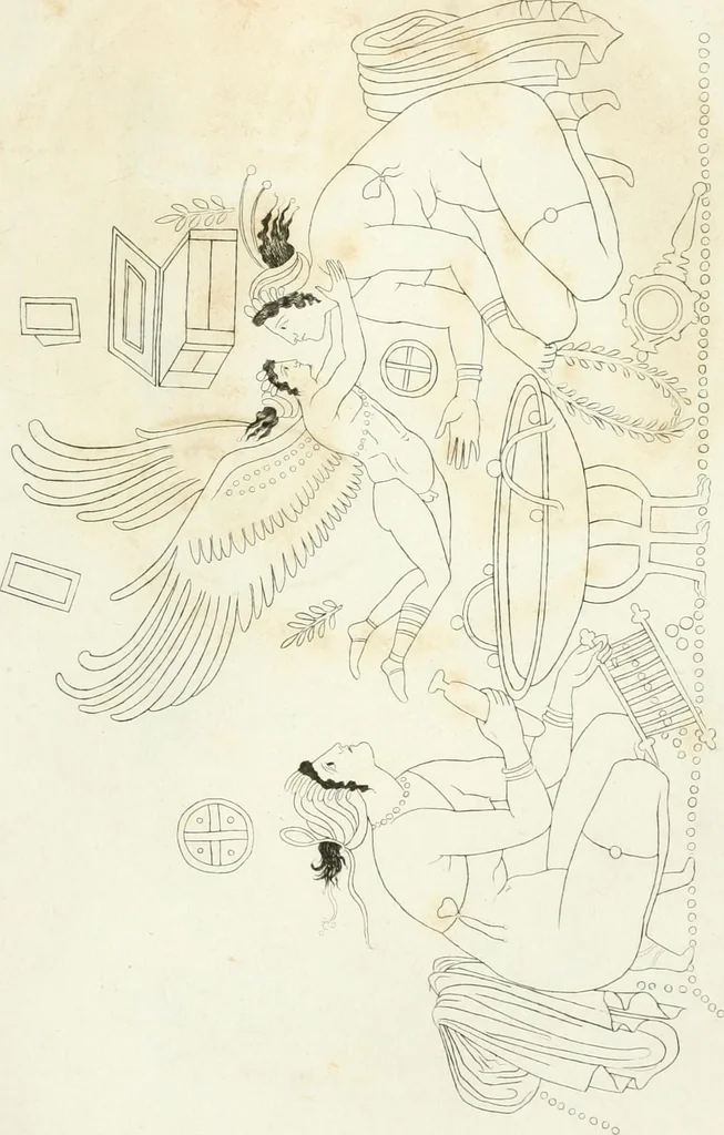An illustration from Monumenti etruschi o di etrusco nome, 1821, leaf 578