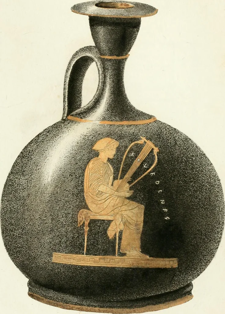 An illustration from Monumenti etruschi o di etrusco nome, 1821, leaf 590