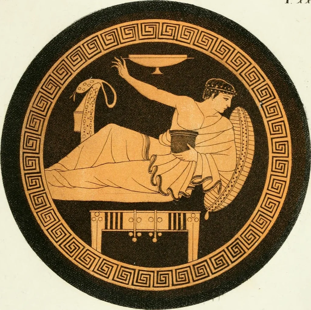 An illustration from Monumenti etruschi o di etrusco nome, 1821, leaf 602