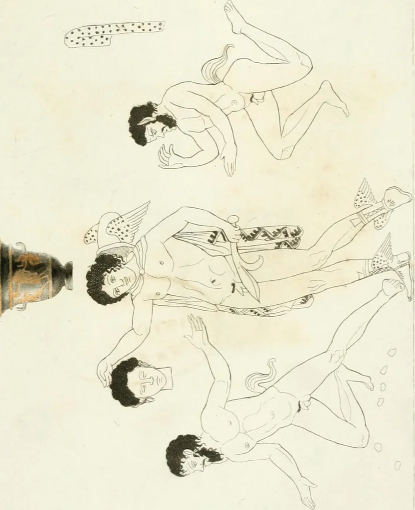 An illustration from Monumenti etruschi o di etrusco nome, 1821, leaf 616