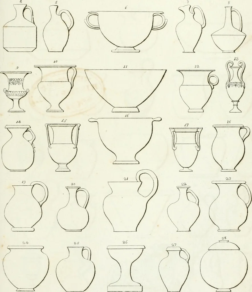 An illustration from Monumenti etruschi o di etrusco nome, 1821, leaf 174