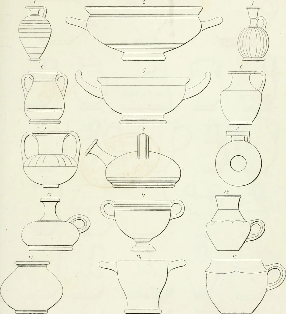 An illustration from Monumenti etruschi o di etrusco nome, 1821, leaf 180