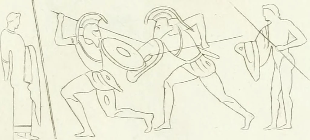 An illustration from Monumenti etruschi o di etrusco nome, 1821, leaf 206