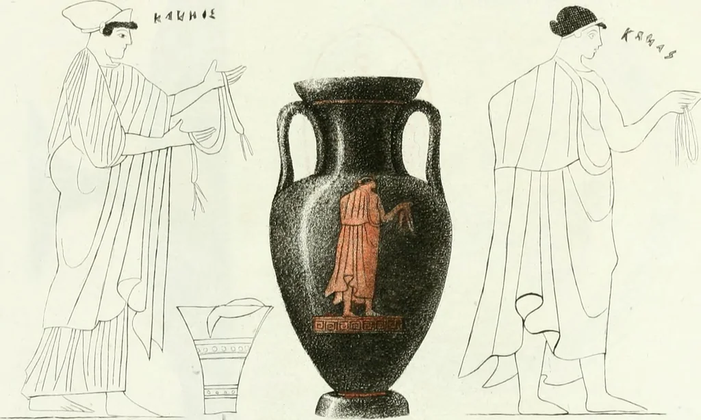An illustration from Monumenti etruschi o di etrusco nome, 1821, leaf 212