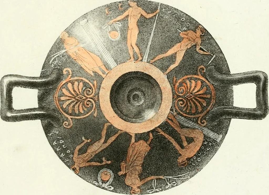 An illustration from Monumenti etruschi o di etrusco nome, 1821, leaf 216
