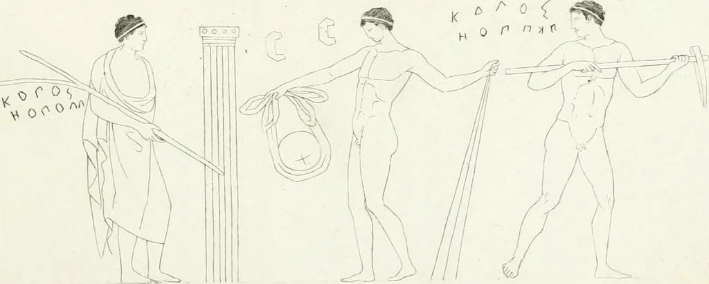 An illustration from Monumenti etruschi o di etrusco nome, 1821, leaf 216