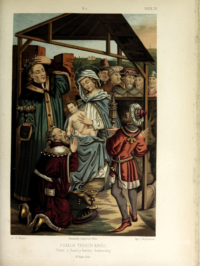 An illustration from Monuments du moyen-âge et de la Renaissance, dans l'ancienne Pologne depuis les temps les plus reculés jusqu'à la fin du XVII. siècle, 1855, leaf 193
