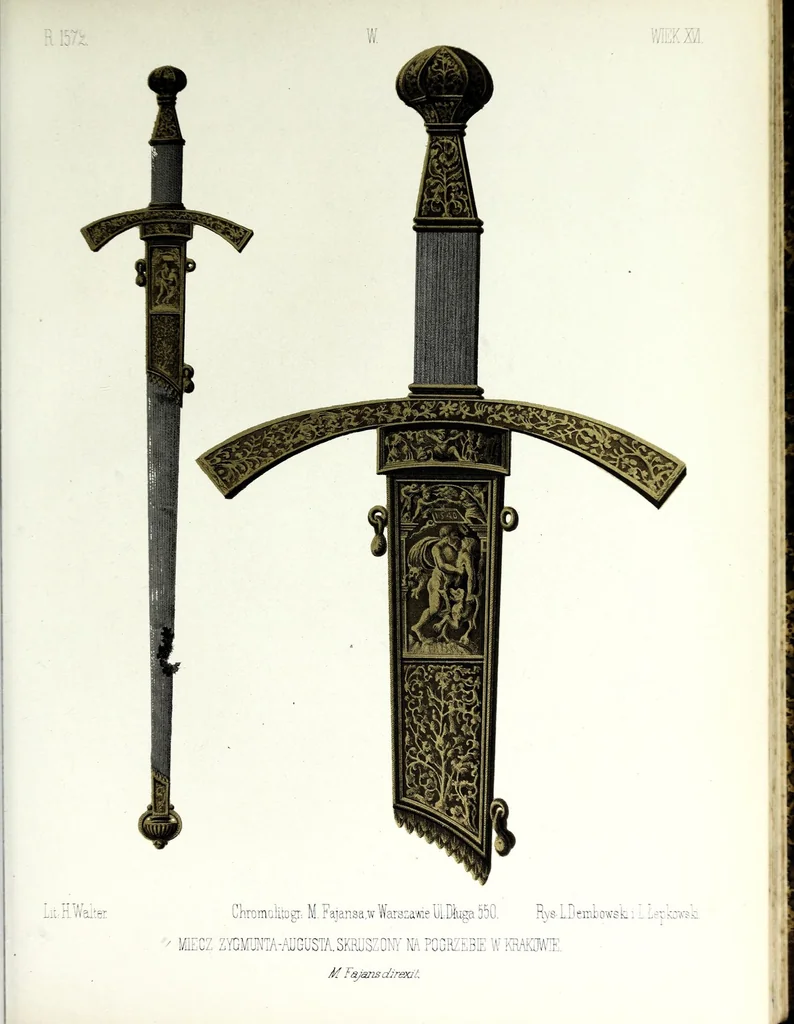 An illustration from Monuments du moyen-âge et de la Renaissance, dans l'ancienne Pologne depuis les temps les plus reculés jusqu'à la fin du XVII. siècle, 1855, leaf 193