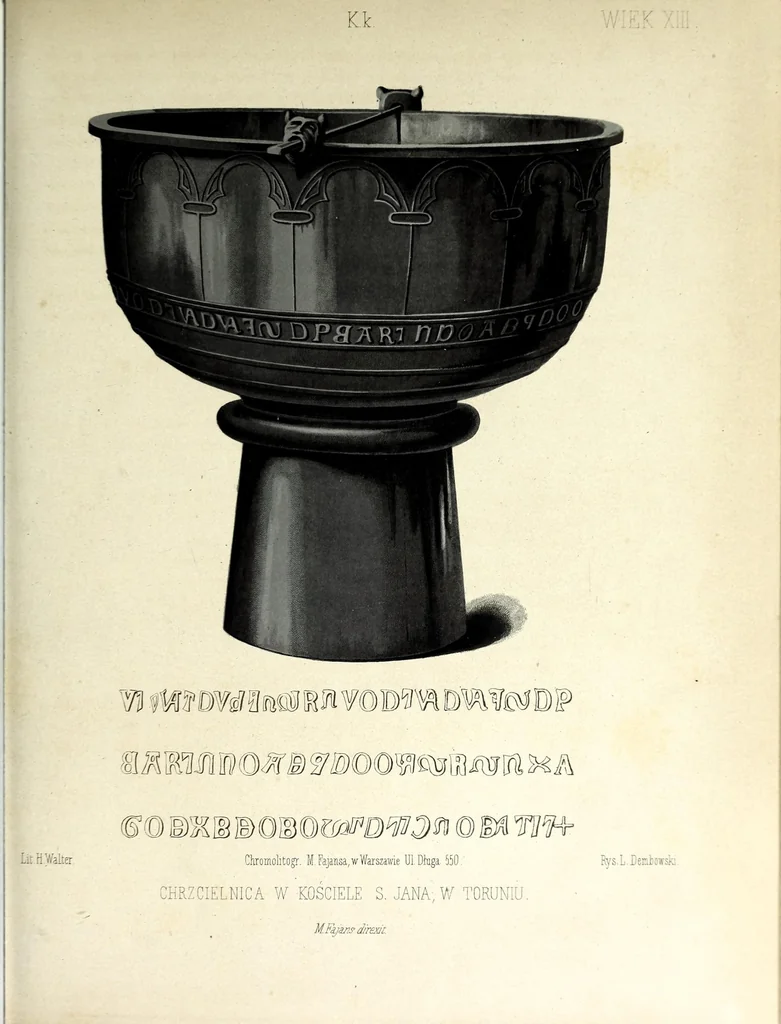 An illustration from Monuments du moyen-âge et de la Renaissance, dans l'ancienne Pologne depuis les temps les plus reculés jusqu'à la fin du XVII. siècle, 1855, leaf 57