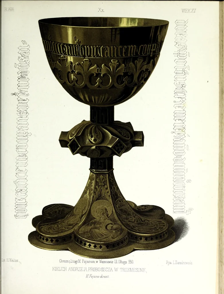 An illustration from Monuments du moyen-âge et de la Renaissance, dans l'ancienne Pologne depuis les temps les plus reculés jusqu'à la fin du XVII. siècle, 1855, leaf 95