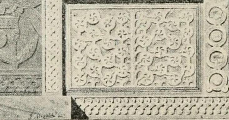An illustration from The monuments of Christian Rome from Constantine to the renaissance, 1908, leaf 115