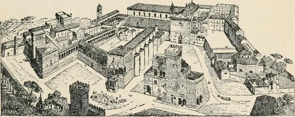 An illustration from The monuments of Christian Rome from Constantine to the renaissance, 1908, leaf 138