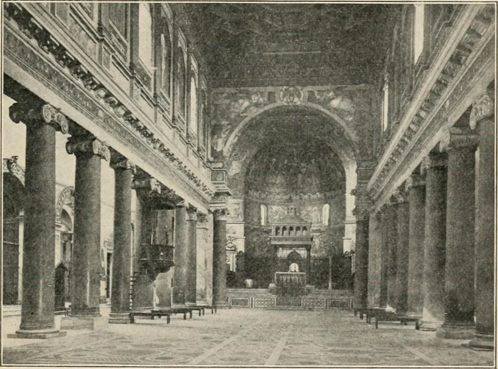 An illustration from The monuments of Christian Rome from Constantine to the renaissance, 1908, leaf 140