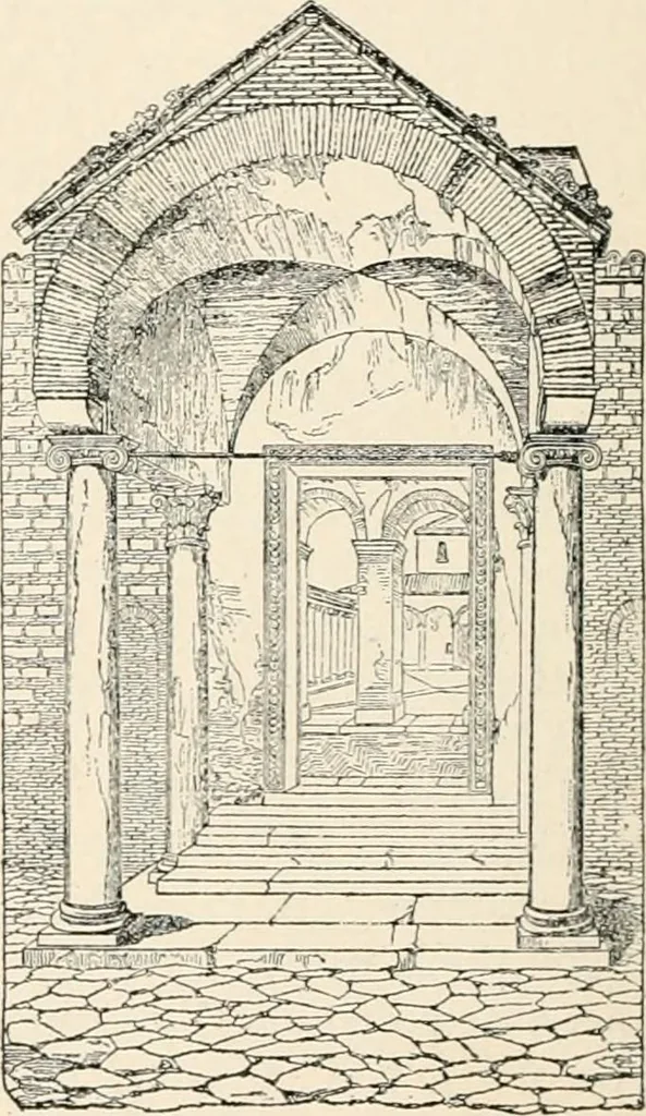 An illustration from The monuments of Christian Rome from Constantine to the renaissance, 1908, leaf 169