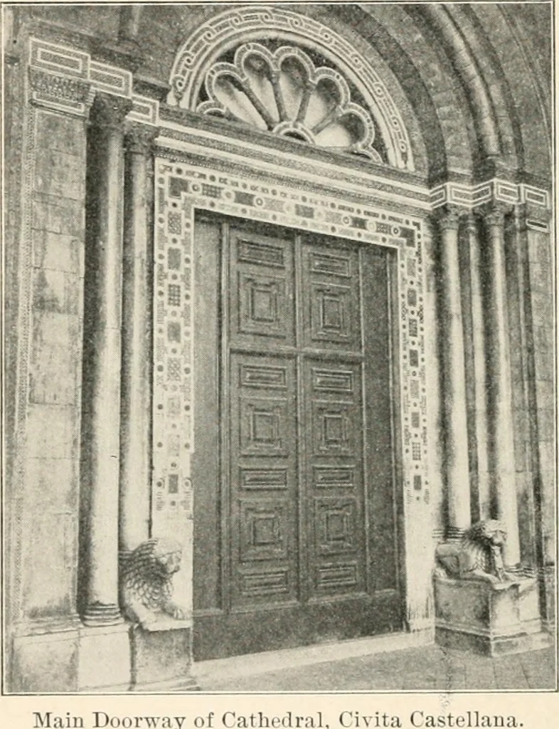 An illustration from The monuments of Christian Rome from Constantine to the renaissance, 1908, leaf 177