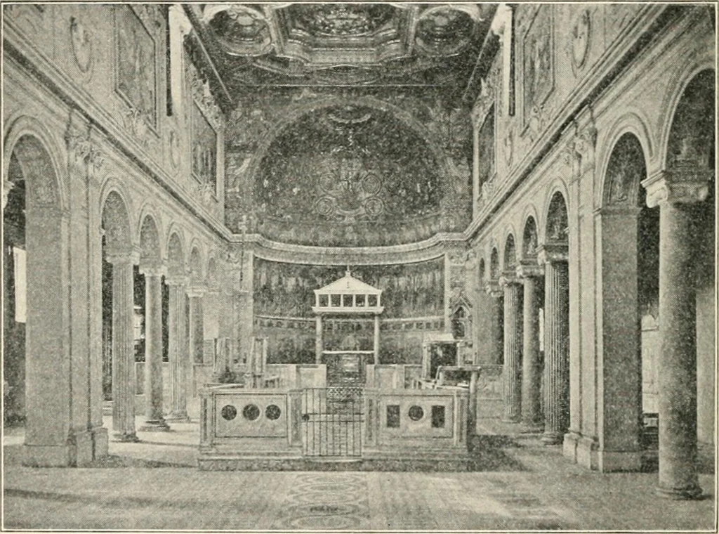 An illustration from The monuments of Christian Rome from Constantine to the renaissance, 1908, leaf 181
