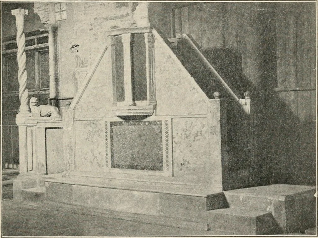 An illustration from The monuments of Christian Rome from Constantine to the renaissance, 1908, leaf 186