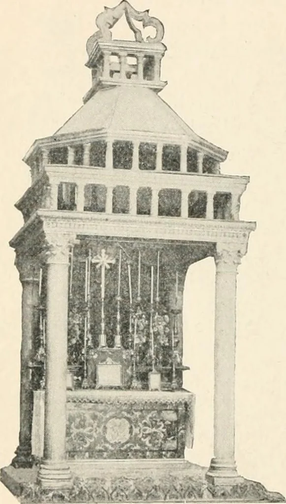 An illustration from The monuments of Christian Rome from Constantine to the renaissance, 1908, leaf 189