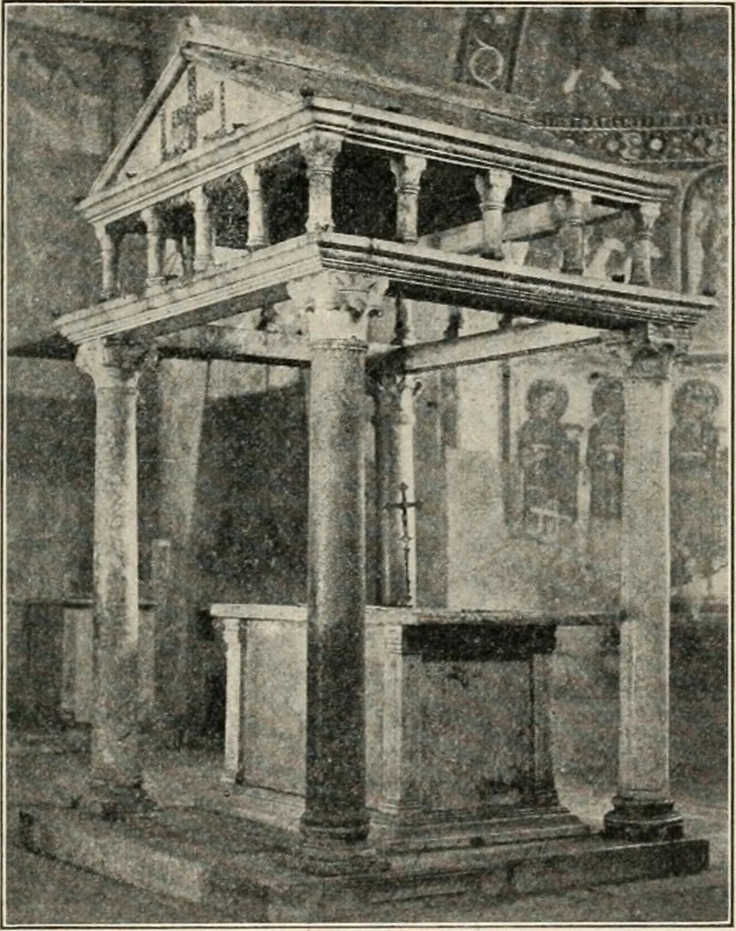 An illustration from The monuments of Christian Rome from Constantine to the renaissance, 1908, leaf 192