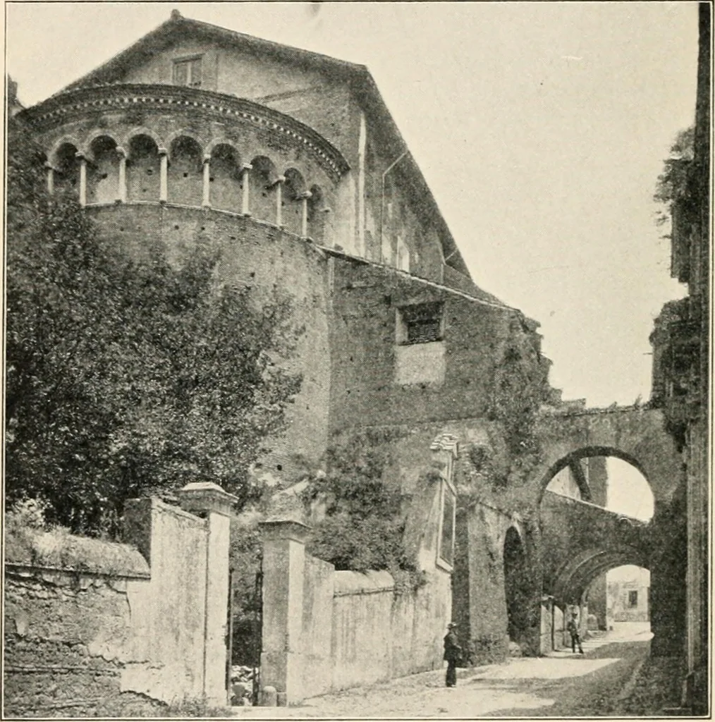 An illustration from The monuments of Christian Rome from Constantine to the renaissance, 1908, leaf 195