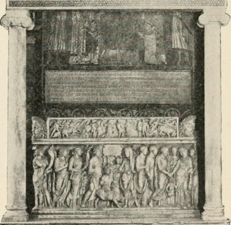 An illustration from The monuments of Christian Rome from Constantine to the renaissance, 1908, leaf 252