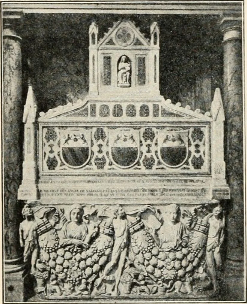 An illustration from The monuments of Christian Rome from Constantine to the renaissance, 1908, leaf 253