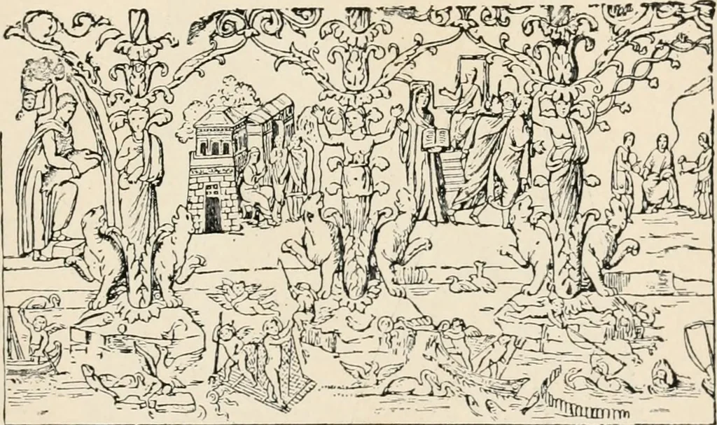 An illustration from The monuments of Christian Rome from Constantine to the renaissance, 1908, leaf 272