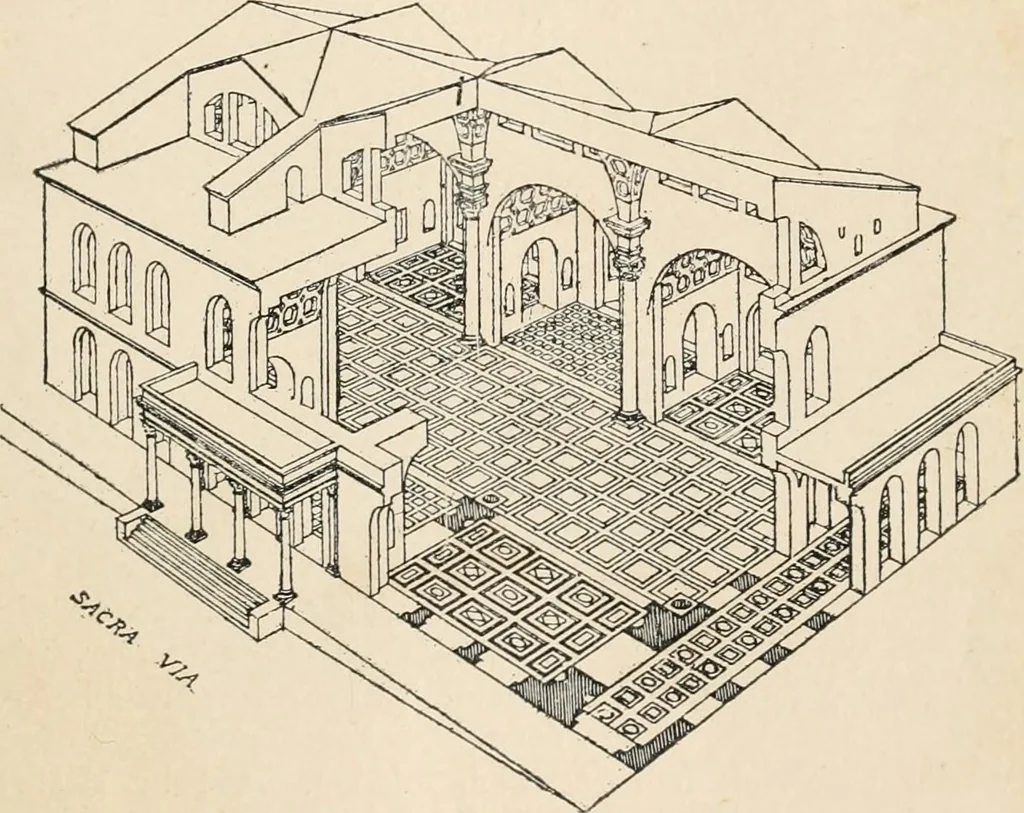An illustration from The monuments of Christian Rome from Constantine to the renaissance, 1908, leaf 30