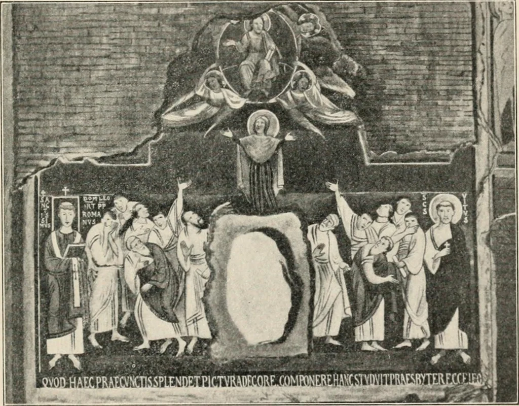 An illustration from The monuments of Christian Rome from Constantine to the renaissance, 1908, leaf 318