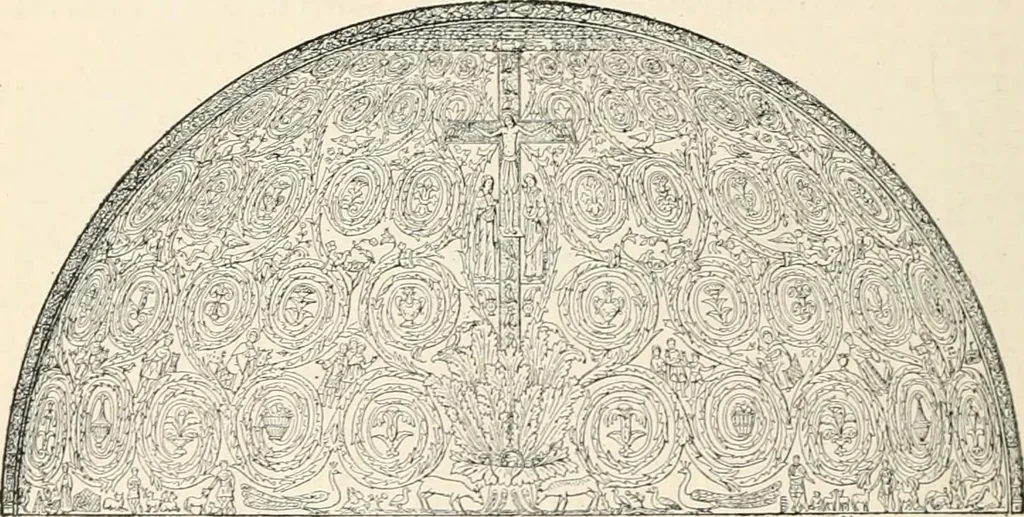 An illustration from The monuments of Christian Rome from Constantine to the renaissance, 1908, leaf 331