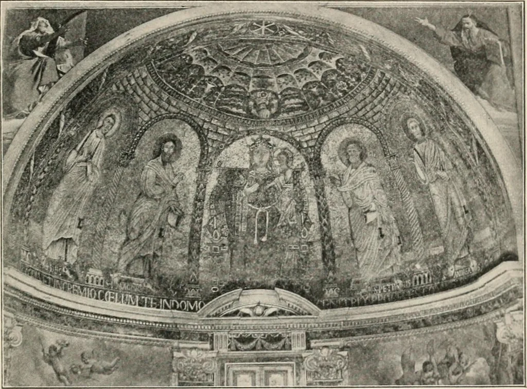 An illustration from The monuments of Christian Rome from Constantine to the renaissance, 1908, leaf 332