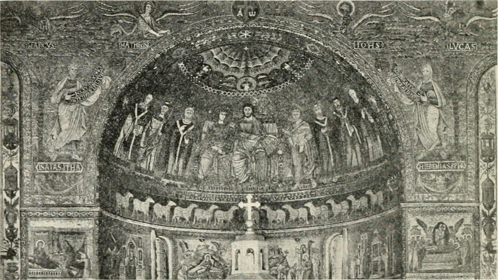 An illustration from The monuments of Christian Rome from Constantine to the renaissance, 1908, leaf 333