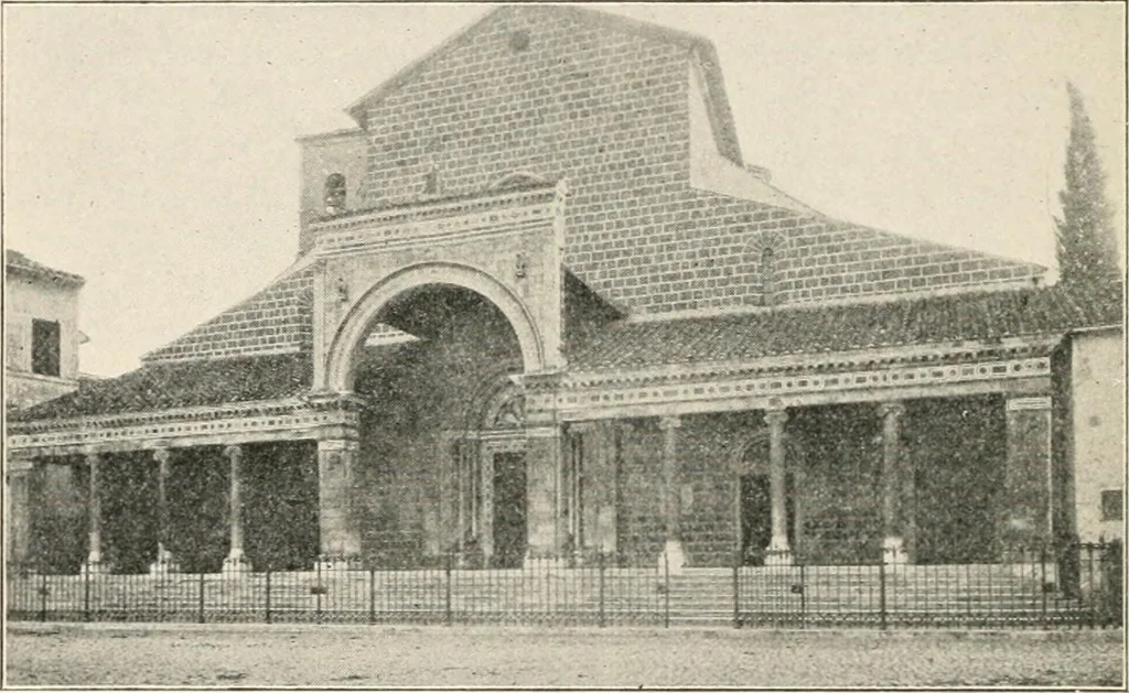 An illustration from The monuments of Christian Rome from Constantine to the renaissance, 1908, leaf 379