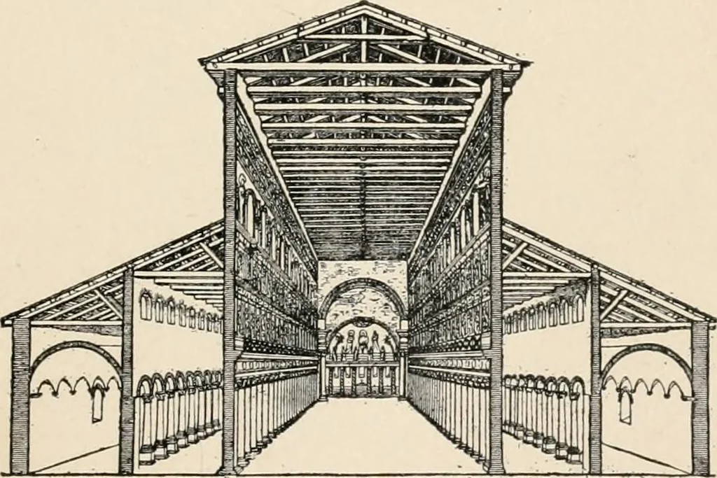 An illustration from The monuments of Christian Rome from Constantine to the renaissance, 1908, leaf 38