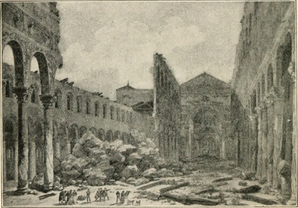 An illustration from The monuments of Christian Rome from Constantine to the renaissance, 1908, leaf 59