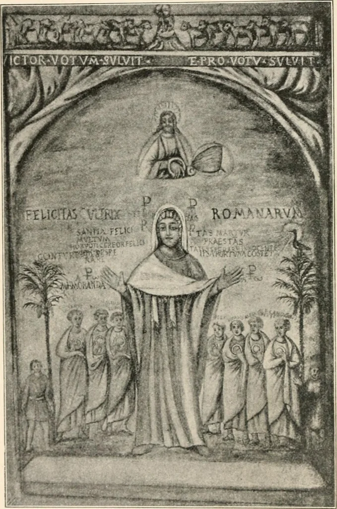An illustration from The monuments of Christian Rome from Constantine to the renaissance, 1908, leaf 67