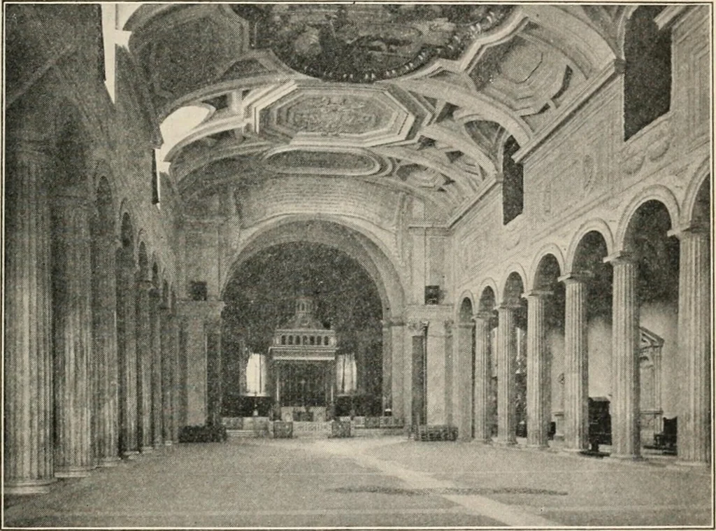An illustration from The monuments of Christian Rome from Constantine to the renaissance, 1908, leaf 72