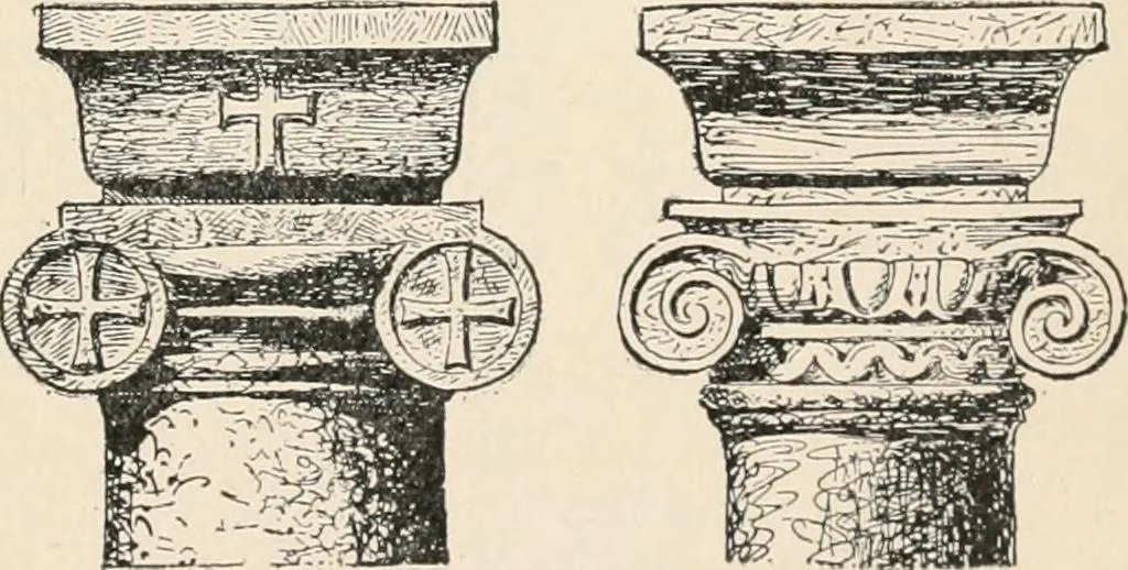 An illustration from The monuments of Christian Rome from Constantine to the renaissance, 1908, leaf 74