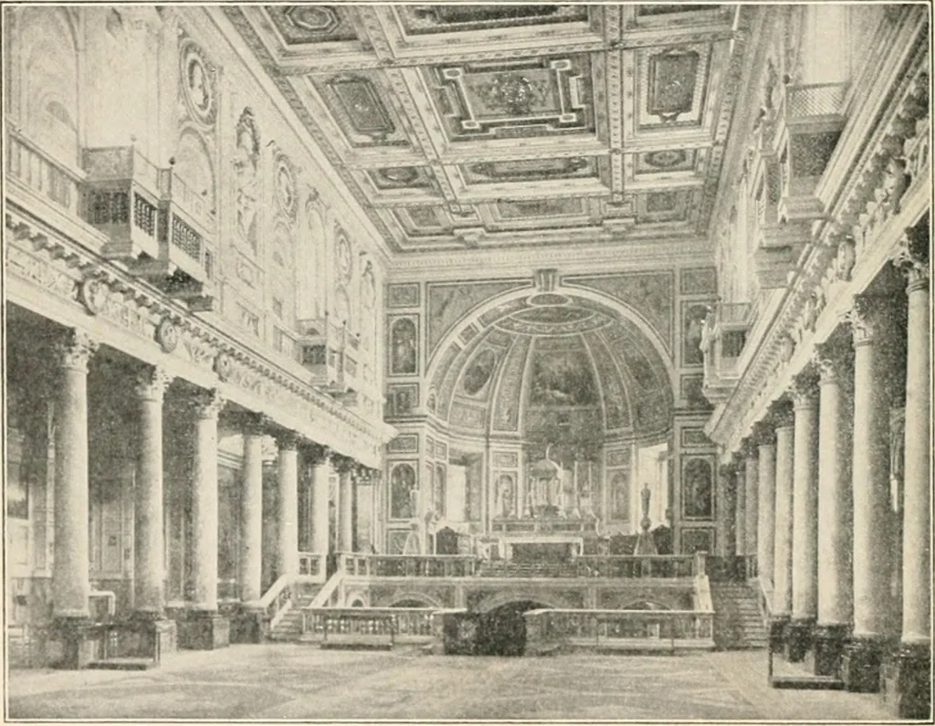 An illustration from The monuments of Christian Rome from Constantine to the renaissance, 1908, leaf 81