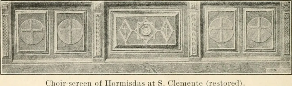 An illustration from The monuments of Christian Rome from Constantine to the renaissance, 1908, leaf 83