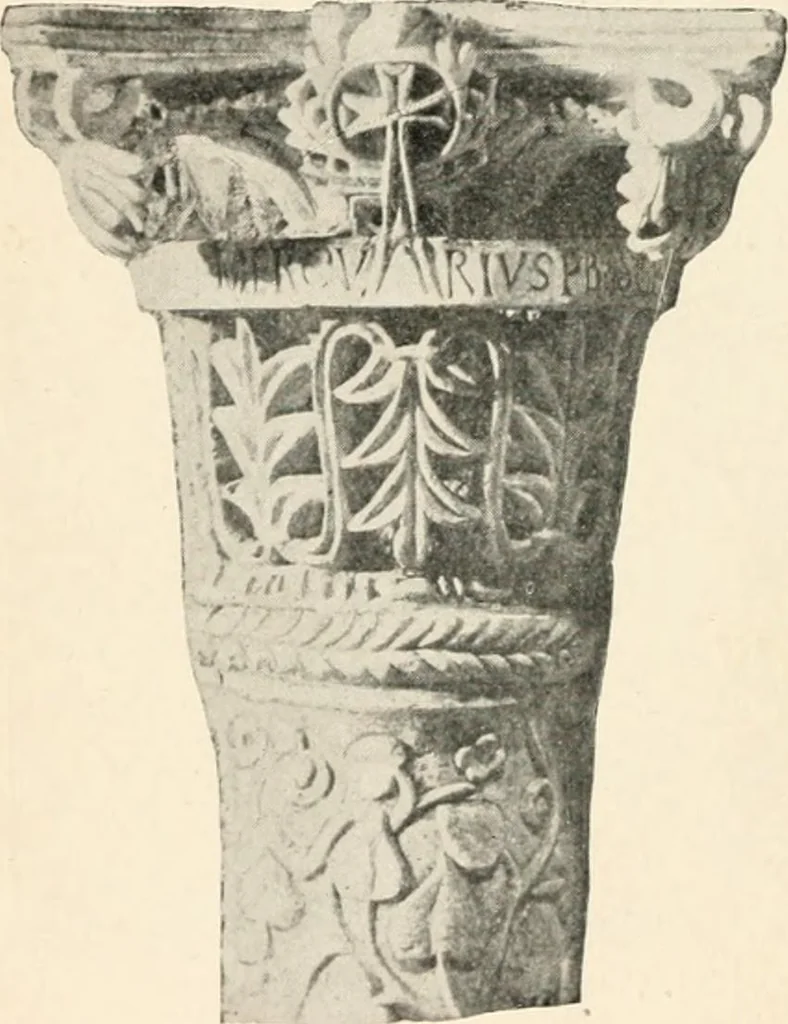 An illustration from The monuments of Christian Rome from Constantine to the renaissance, 1908, leaf 85