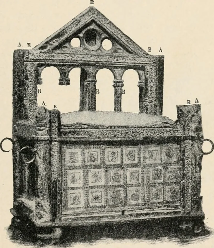 An illustration from The monuments of Christian Rome from Constantine to the renaissance, 1908, leaf 98