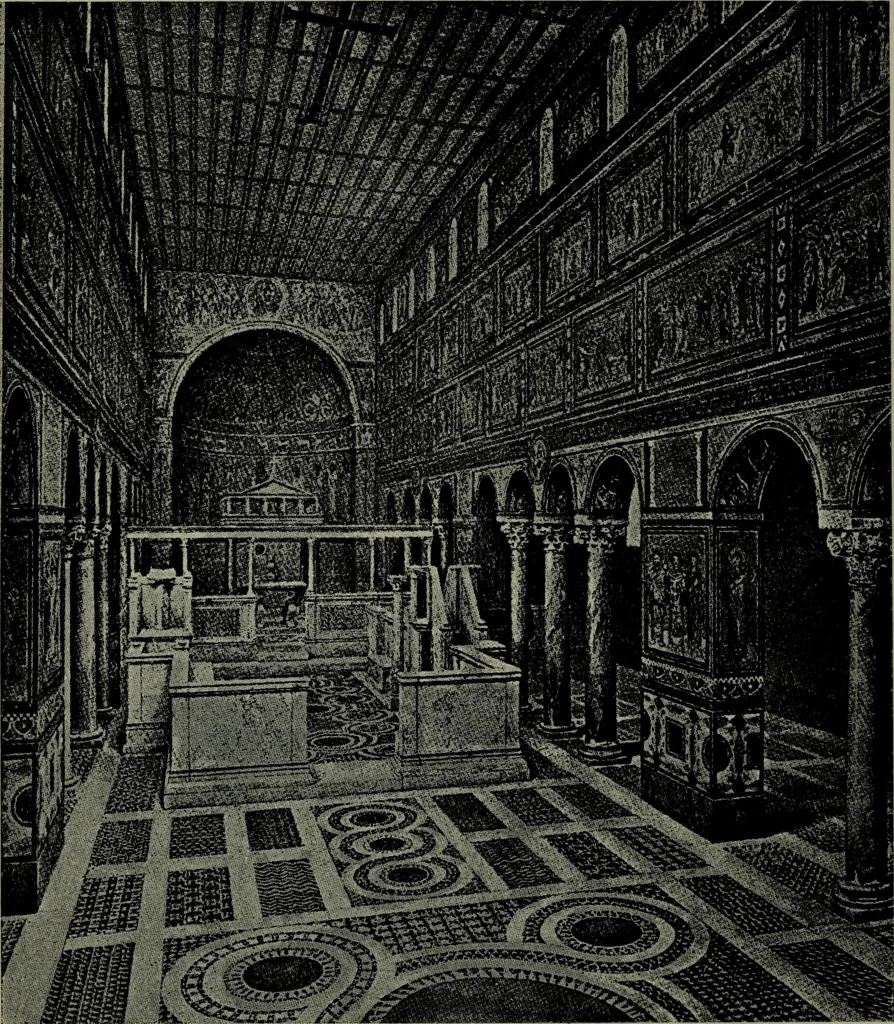 An illustration from The monuments of Christian Rome from Constantine to the renaissance, 1908, leaf 137