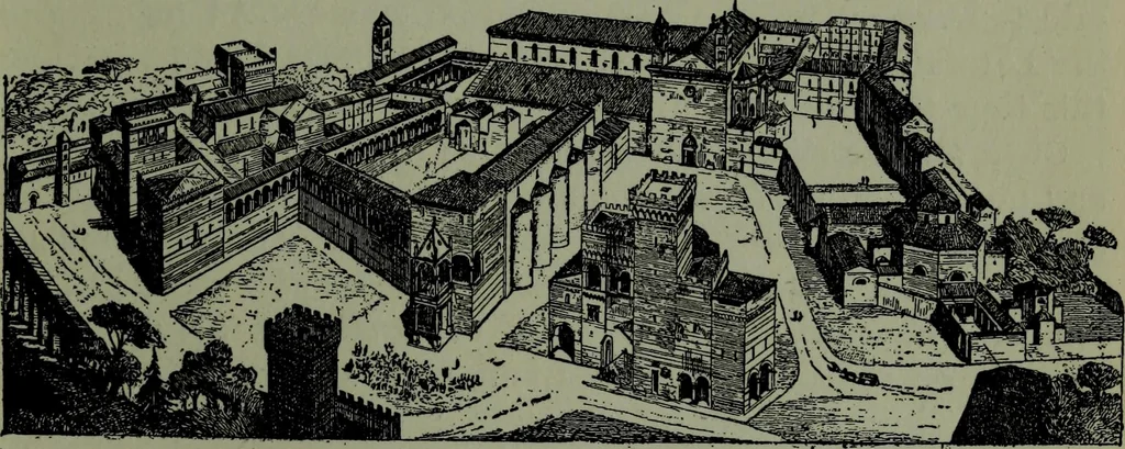 An illustration from The monuments of Christian Rome from Constantine to the renaissance, 1908, leaf 138